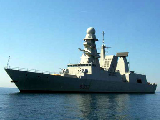 Fincantieri consegna il cacciatorpediniere Andrea Doria alla Marina Militare