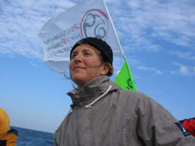 Solidarietà, Margherita Pelaschier si allena in Atlantico per A.B.C.