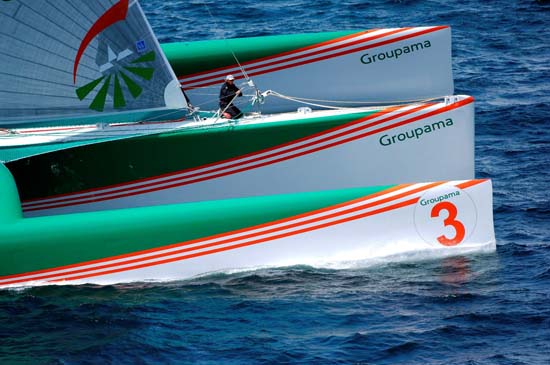Jules Verne, Groupama 3 dopo due giorni di navigazione già in vantaggio sul record di Orange II