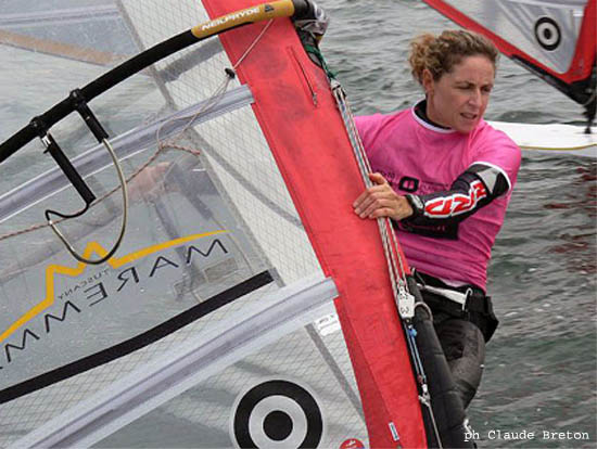 Alessandra Sensini, influenzata, costretta al ritiro agli Europei RS:X di Brest