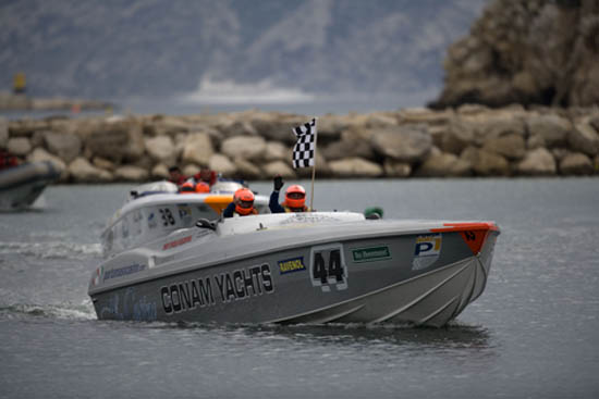 Powerboat P1, successo in casa per i piloti di Conam Yachts nella classe Supersport del GP maltese