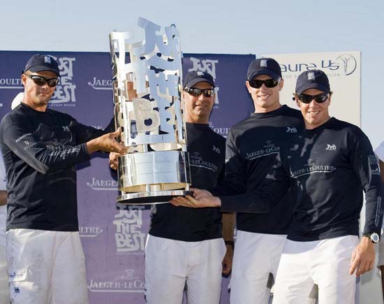 James Spithill batte Russell Coutts e conquista il Jaeger-Lecoultre Just the Best Trophy 