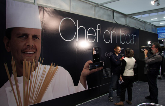 Chef on boat raccoglie consensi al Salone Nautico di Genova