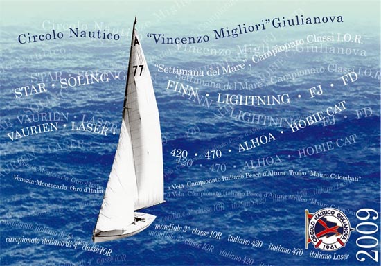 Presentazione calendario 2009 del circolo nautico "Vincenzo Migliori" di Giulianova
