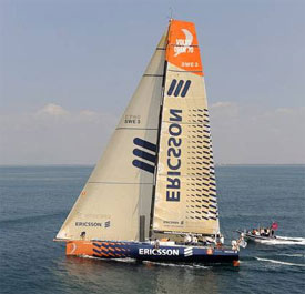 Ericsson Racing Team lotta nella quinta tappa della Volvo Ocean Race