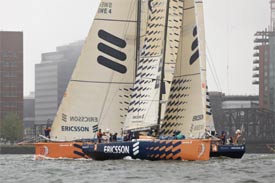 Ericsson Racing Team alla traversata atlantica per la settima tappa della Volvo Ocean Race