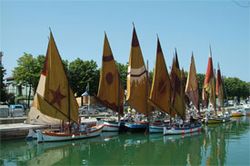 Scuola di vela e navigazione storica a Cesenatico