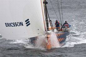 Ericsson 4 primo a vedere Rotterdam nella Volvo Ocean Race
